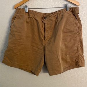Bearbottom 7” Strech Short in Camel